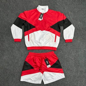 OEM Men Windbreaker Short set Custom Two Piece 2026 Trending Windbreaker Short Set - Product Image 3