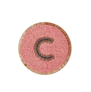 Unique Embroidery <b>Beaded</b> Fabric <b>Coaster</b> Classic Style Custom Diameter Custom Thickness Eco-Friendly High Durable Home Hotel - Product Image 2