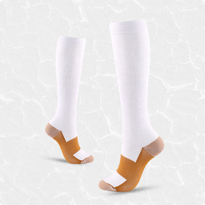Chaussettes rayées pour adultes, respirantes, tricotées, décontractées, design multicolore - Product Image 6