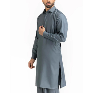 <b>Men</b> Traditional <b>Shalwar</b> <b>Kameez</b> Premium Cotton Comfortable Loose Fit Elegant Traditional Clothing Set - Product Image 3
