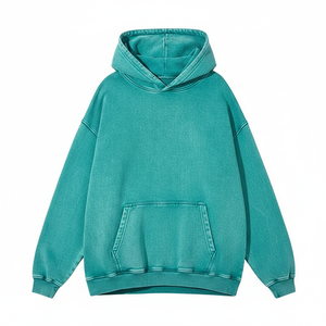 Sudadera Corta con Capucha, Mezcla de Algodón, Diseño Moderno y Urbano - Product Image 1