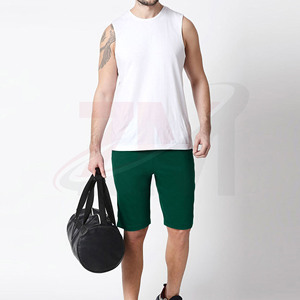 Pantalones Cortos de Algodón Verde para Hombre, Tela Suave 100% Algodón, Calidad de Marca, Pantalones Cortos Urbanos para Hombre, Pantalones Cortos Esenciales para Hombre con Logotipo Personalizado - Product Image 5