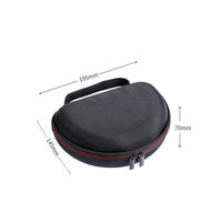 Usine bas prix EVA jeu coque dure étui à fermeture éclair casque transportant EVA casque étui sac pour casque