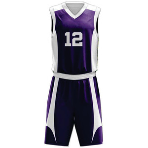 Uniformes de Baloncesto Sublimados Personalizados Profesionales, Diseño de Uniformes de Entrenamiento de Equipo, Camisetas de Baloncesto Reversibles - Product Image 2