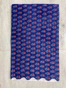 Tissu imprimé au bloc de Jaipur, tissu en coton imprimé à la main, tissu indien artisanal, fournisseur en gros de tissus en coton - Product Image 3