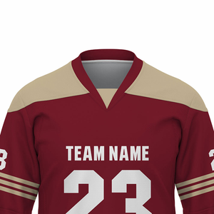 Jersey de Hockey sobre Hielo Personalizado |   Tela de Punto Resistente al Enrollamiento |   Precio de Exportación al por Mayor - Product Image 3