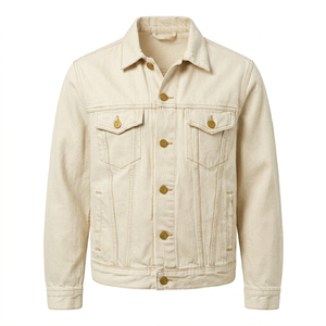Nouvelle collection d'automne, veste en jean pour femmes tendance et durable avec service OEM imperméable en peau de mouton - Product Image 1