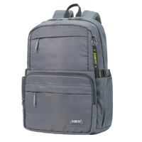 Sac à dos pour ordinateur portable en polyester imperméable avec fermeture éclair, 36-59L, multi-poches, look décontracté, unisexe, pour usage quotidien, usine OEM/ODM