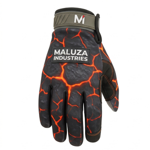 High Quality Polyester for Mechanics Work <b>Gloves</b> Durable Padded Palm Touchscreen <b>Moisture</b>-Wicking Latex-Free - Product Image 1