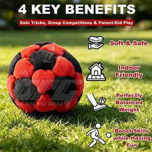 Professional Wholesale Hacky Sack Ball Custom Logo Hacky Sack Ball Low Price Hacky Sack Ball - Product Image 3