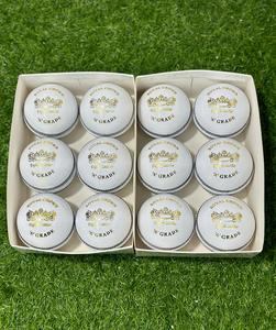 Balle de cricket en cuir blanc Royal Crown, conforme aux réglementations MCC, qualité supérieure, 5 1/2 oz, 50 overs, vente flash, balle dure en cuir - Product Image 1