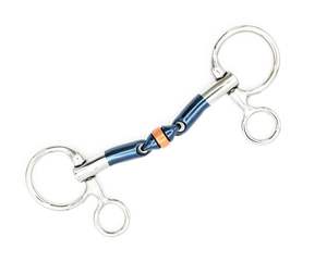 Nouvelle Arrivée : Mors Pelham Articulé en Acier Inoxydable avec Embout en Caoutchouc - Product Image 4