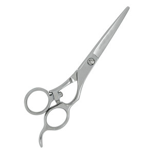 Ciseaux de coiffure professionnels pivotants couleur argent, en acier inoxydable de haute qualité, tranchants, pour droitiers, usage en salon - Product Image 2