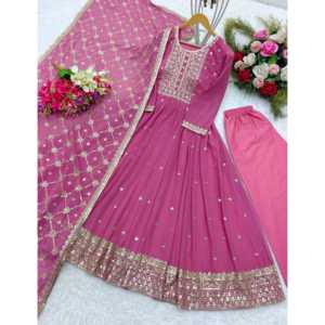 Vestido de Noche Pent Designer - Hermoso Vestido de Fiesta con Dupatta - Product Image 2