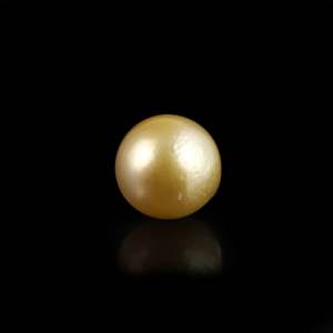 Loose Golden Pearl 4.05 Carat Exquisite Gemstone for Fine Jewelry - Product Image 2