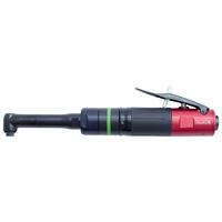 Perceuse pneumatique aérospatiale à tête angulaire Desoutter 300W-90, tête compacte, 1000 tr/min, broche 1/4'' x 28, couple 12,7 Nm, débit d'air 9,5 L/s