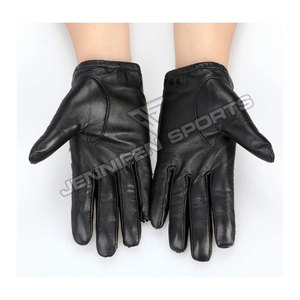 Gants de moto à écran tactile personnalisés, 100% cuir perforé pour les sports d'hiver, gants de course moto imperméables en cuir - Product Image 4