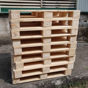 Paleta de Envío de Madera Contrachapada y Madera Sólida de Alta Resistencia HLC para Almacenamiento en Almacenes, Transporte de Exportación y Logística Industrial - Product Image 1