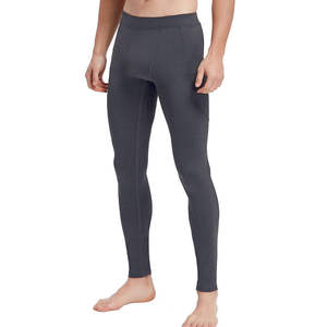 Leggings de yoga et de course pour hommes, collants de fitness respirants, extensibles, à séchage rapide, sans couture, en spandex, taille élastique, longueur intégrale, 6XL - Product Image 5