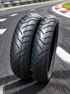 Neumáticos de Motocicleta de Alto Rendimiento KUMA K309 90/90-17 110/80-17 130/70-17, Diseño Deportivo, Carcasa de Neumático Sin Cámara, Nuevos, 12 Meses de Garantía - Product Image 1