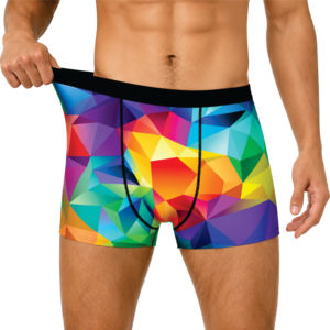 Custom Mens Sublimated <b>Boxers</b> Breathable Stretch Underwear Full Print <b>Boxer</b> Briefs OEM Private Label Sportswear Wholesale Export - Product Image 2