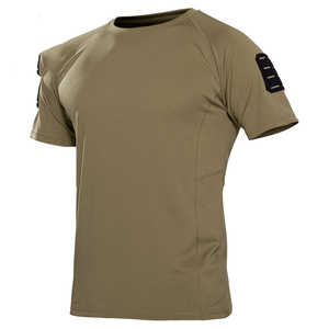 T-shirt de sport pour homme en polyester blanc, personnalisable, à sublimation, à séchage rapide, pour la gym et l'entraînement, vente en gros - Product Image 2