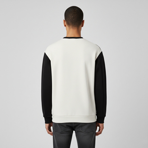 Sudadera Personalizada para Hombre, Invierno, 100% Algodón, Cuello Redondo, Cierre de Cremallera, Talla Grande, Resistente al Viento, con Apliques, Ecológica - Product Image 5
