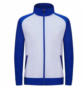 Atlanta United FC Blue White Soccer Training Tracksuit Set Zip Up <b>Track</b> <b>Jacket</b> Full Length Pants Quick Dry Team Wear - Product Image 2