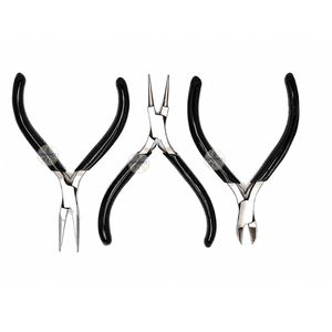 Professional Jewelry <b>Pliers</b> <b>Set</b> Nose Flat Nose Chain Nose Tools for Metal Bending DIY Crafting Beading-for Jewelry - Product Image 4