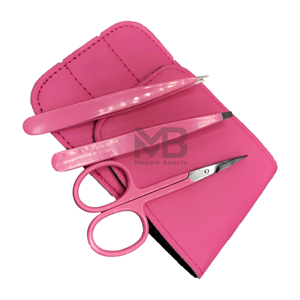 Pinzas para Cejas de Acero Inoxidable MAGMA BEAUTY, Tijeras para Cutículas, Duraderas, Ecológicas, Antiestáticas, de Lujo, en Colores Personalizados - Product Image 3