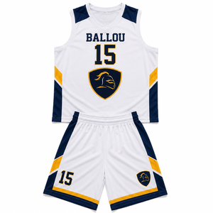 Custom Sublimation Basketball Jersey Uniform Short Breathable Mesh Quick Dry Anti-Bacterial OEM ODM Team Sports Jersey Set - Product Image 1