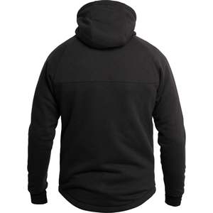 Sudadera con capucha y cremallera para hombre, estilo motociclista, forro polar, chaqueta de motociclista ligera, con armadura de seguridad, impermeable, para carreras, talla grande - Product Image 5