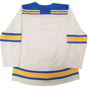 เสื้อฮอกกี้น้ำแข็งสำหรับทีม ดีไซน์โดดเด่น สวมใส่สบาย ผลิตจากโพลีเอสเตอร์ 100% สำหรับผู้ใหญ่ - Product Image 4