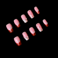 Ongles 100% faits à la main, commande en gros, prix de gros, designs colorés, fabrication sur mesure ODM, faux ongles, finition lisse, expédition mondiale