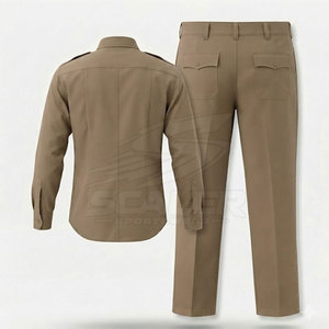 Vêtements de sécurité, uniforme de sécurité, 100% polyester, unisexe, usage extérieur, plusieurs poches, construction durable, fermeture éclair - Product Image 2