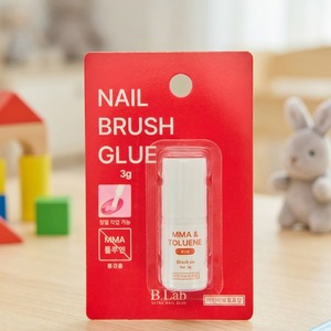 [K-ESSENTIALS] Adhésif Cosmétique pour Ongles 3g à Appliquer au Pinceau – Fixation Rapide Longue Durée pour Faux Ongles et Capsules - Product Image 3