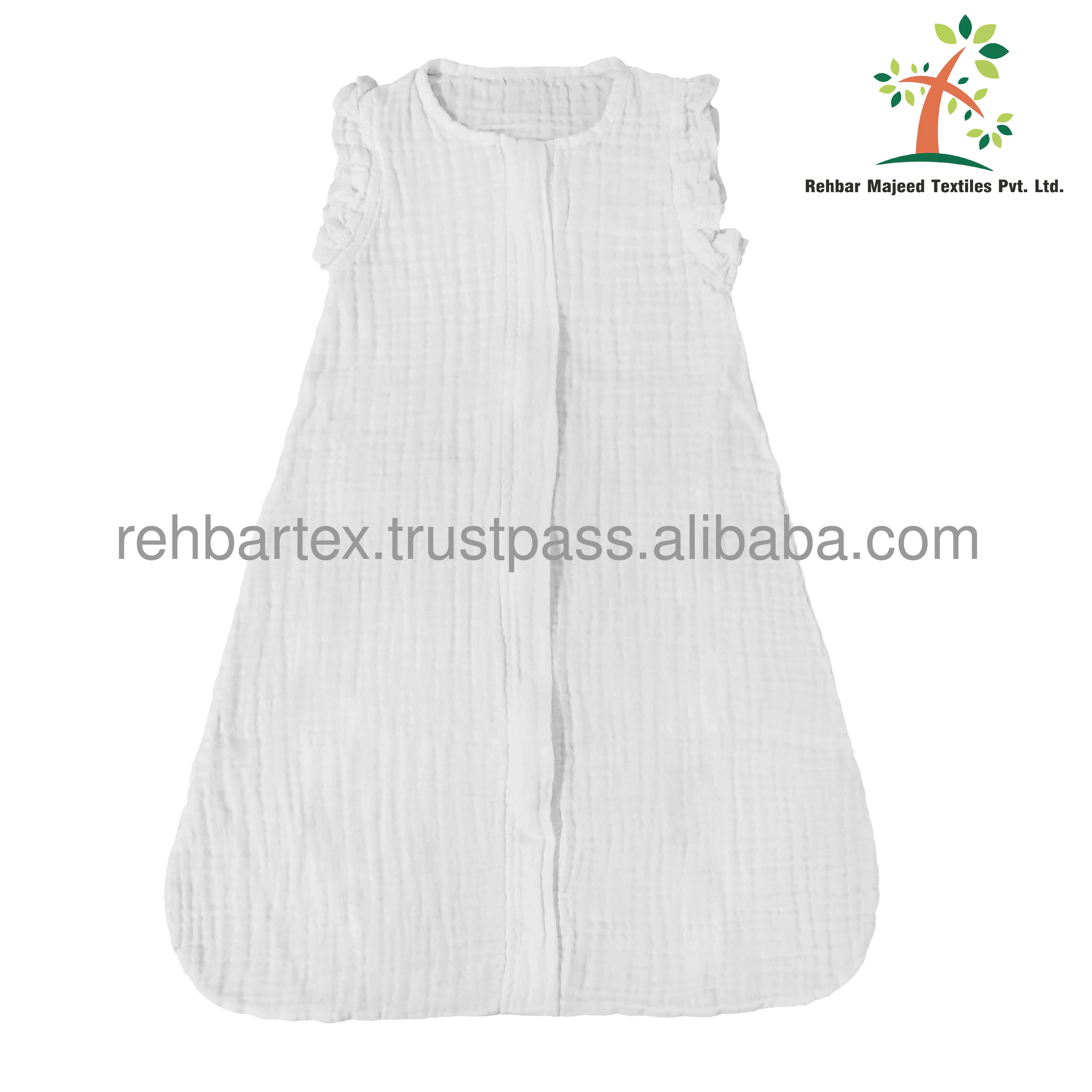 Haute qualité 100% coton mousseline bébé sac de couchage été et hiver bébé sommeil costume doux et confortable enfant en bas âge sac de couchage