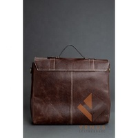 Vente en gros d'usine Sacs pour ordinateur portable à bandoulière de voyage couleur marron foncé business personnalisés Sacs porte-documents de messager en cuir véritable Sacs pour hommes