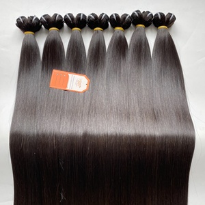 Listo para enviar Color negro Recto Vietnamita Raw Extensiones de cabello Virgen sin procesar Alto grado Sin procesar Búsqueda caliente - Product Image 4