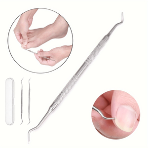 Professional Ingrown Toenail Removal <b>File</b> Tool for Curved Nails and Pedicure Care 13.5cm Reusable for Nail Care in Plastic <b>Box</b> - Product Image 4