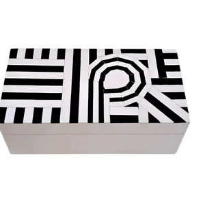 Caja de Joyería Decorativa Hecha a Mano con Diseño Marroquí de Flor de Amor con Incrustaciones de Hueso Ecológica, Decoración para Mesa del Hogar, Año Nuevo - Product Image 1