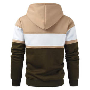 Vente en gros de sweats à capuche pour hommes 100% coton, fabricant sur mesure, mode, haute qualité, molleton uni teint, séchage rapide, respirant, hiver - Product Image 2