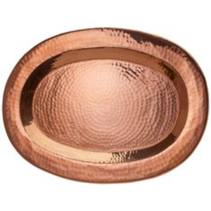 Handmade Copper Hammered Food Serving <b>Tray</b> Rectangular Shape For Home Kitchenware Tabletop <b>Snacks</b> & Drinks Serving <b>Trays</b> - Product Image 2