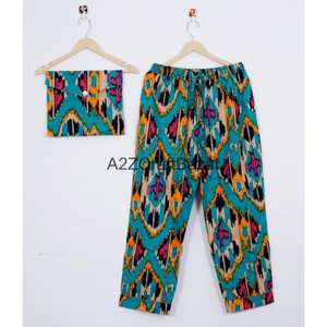 ชุดนอนผ้าฝ้ายคุณภาพสูงสำหรับผู้หญิง จัดจำหน่ายโดยตรงจากโรงงาน ชุดนอนผู้ชายขายส่ง - Product Image 2