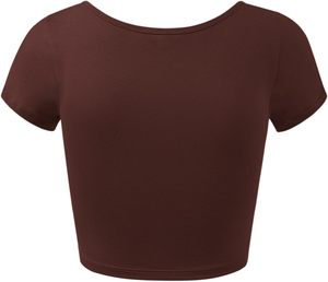 Crop top femme pas cher, respirant, sur mesure, très tendance, confortable, style optimal, vêtements de sport. - Product Image 2