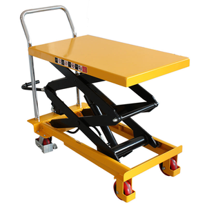 Mesa elevadora hidráulica para almacén con pedal, carro de tijera de acero, OEM ODM Vietnam - Product Image 1