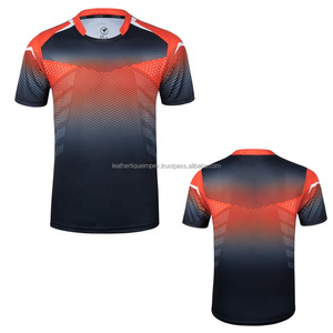 Jersey de cricket de manga corta sublimado hecho a medida para hombres y mujeres, tallas para jóvenes y adultos, Diseña tu propio Top para ropa de fútbol - Product Image 5
