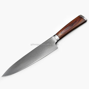 Cuchillo de Cocina de Acero 73, Cuchillo de Chef Profesional Afilado de 8 Pulgadas con Mango de Madera de Olivo - Product Image 6