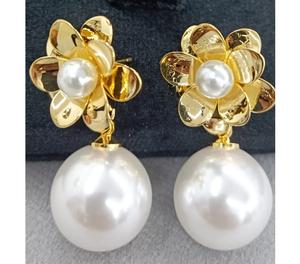 Pendientes de Latón con Baño de Oro y Circonitas de la Mejor Calidad, para Mujeres y Niñas, Colección para Fiestas y Eventos Nocturnos - Product Image 2
