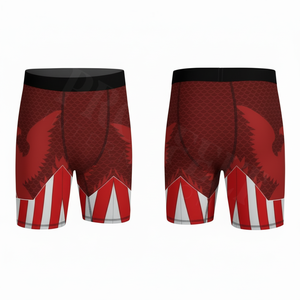 Sportswear OEM ODM Compression Shorts Athletic Performance Quick Dry Gym Running Fitness Training Sports Wear <b>Boxer</b> Brief Shorts - Product Image 2